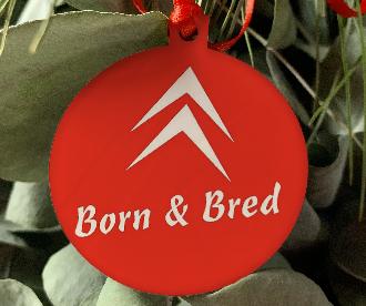 Baublechevronbornandbredwhiteonred